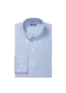 Van Heusen mens Regular Fit Pinpoint Stripe Dress Shirt  18.5 Neck 36 -37 Sleeve XX-Large US