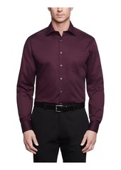 Van Heusen men's Regular Fit Flex Collar Stretch Solid Dress Shirt  14.5 Neck 32 -33 Sleeve Small US
