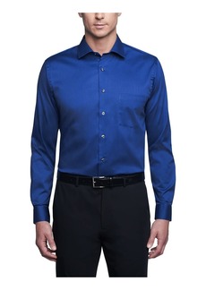 Van Heusen mens Regular Fit Flex Collar Stretch Solid Dress Shirt  16.5 Neck 36 -37 Sleeve US