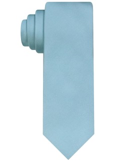 Van Heusen Men's Shaded Iridescent Solid Tie - Aqua