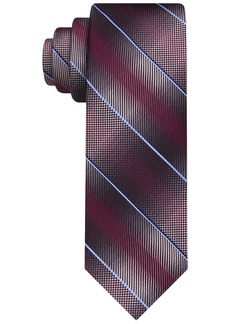 Van Heusen Men's Shaded Stripe Tie - Wine
