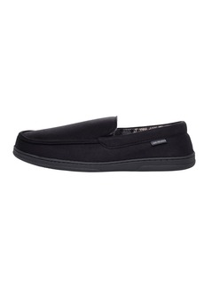 Van Heusen Mens Slippers Comfy Slip-on Micro Suede House with Softflannel Lining Bert