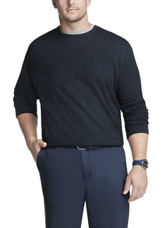 Van Heusen Men's Big Essential Long Sleeve Sweater Crewneck Pullover