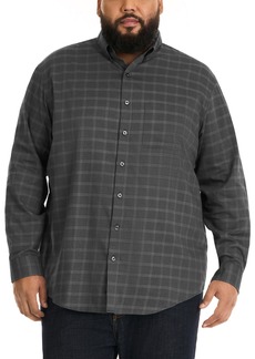 Van Heusen Men's Big Wrinkle Free Long Sleeve Button Down Shirt  2X-Large Tall