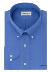 Van Heusen Regular Fit Twill Solid Button Down Collar Dress Shirt  Medium