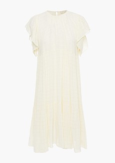 Vanessa Bruno - Newel ruffled jacquard dress - White - FR 34