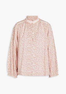 Vanessa Bruno - Prado floral-print cotton-poplin blouse - Pink - FR 40