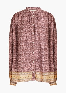 Vanessa Bruno - Printed jacquard blouse - Pink - S
