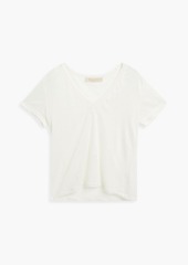 Vanessa Bruno - Slub linen-jersey T-shirt - White - L
