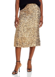 Vanessa Bruno Birma Sequin Midi Skirt