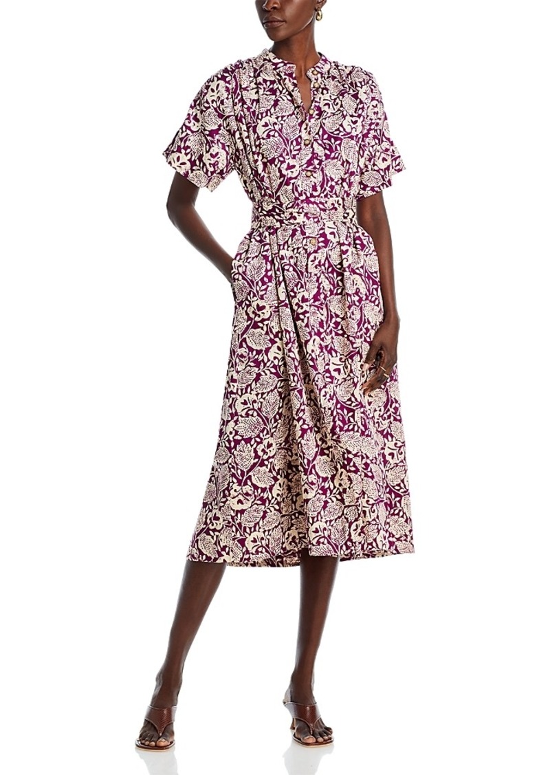 Vanessa Bruno Ciao Vine Print Shirtdress