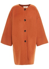 Vanessa Bruno - Nash wool and cashmere-blend felt coat - Brown - M