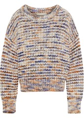Vanessa Bruno Woman Ribbed Wool-blend Sweater Multicolor
