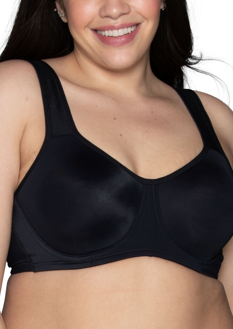 Vanity Fair 2-Ply High Impact Underwire Sport Bra 78050 - Midnight Black