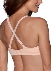 Vanity Fair Body Caress Full Coverage Wireless Bra 72335 - Peachpls