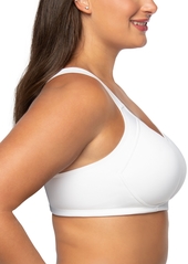 Vanity Fair Full-Figure Wireless Sports Bra 71500 - Star White