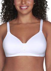 Vanity Fair Womens Full Figure Beauty Back Smoothing Bra 4-way Stretch Fabric Lightly Lined Cups Up To H Bra   US