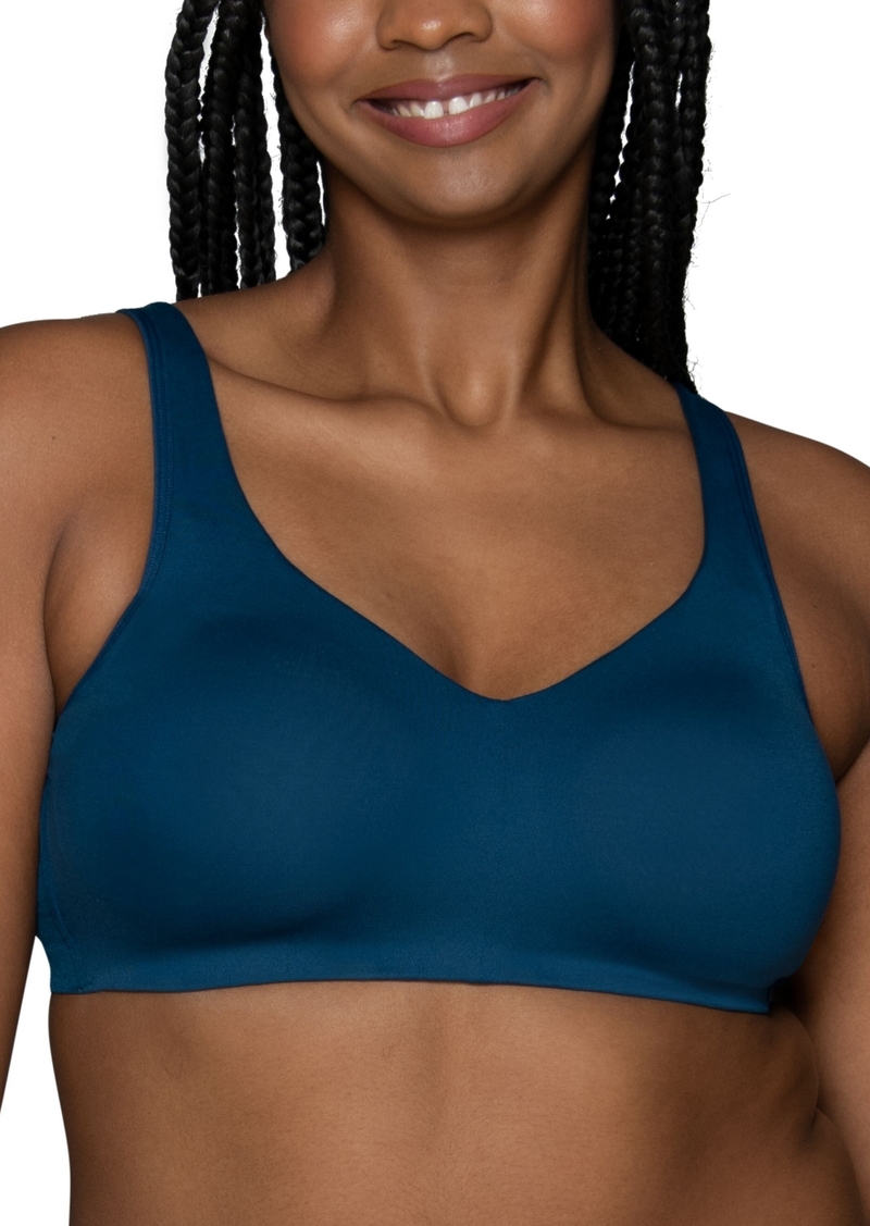 Vanity Fair Women's Beyond Comfort Simple Sizing Wirefree Bra 72204 - Endless Blue