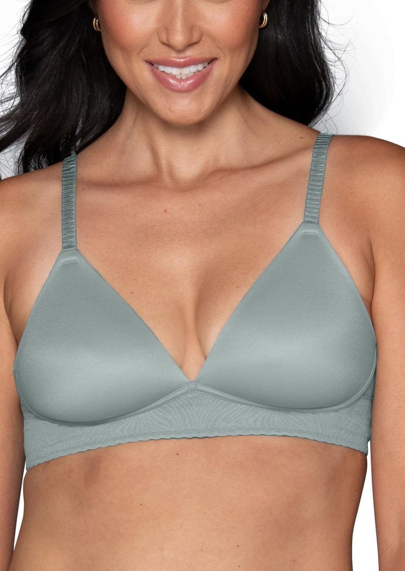 Vanity Fair Women's Effortless Bras for Everyday Wear Buttery Fabric & Lightweight Memory Foam Cups