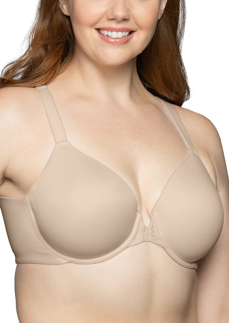 Vanity Fair Women's Full Figure Front Closure Bra Beauty Back Smoothing Lightly Lined Cups up to DDD