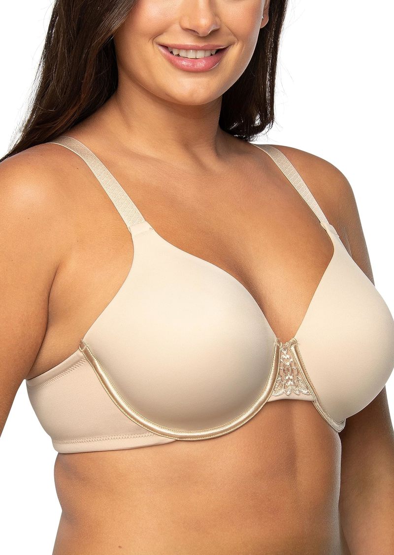 Vanity Fair Womens Full Figure Beauty Back Smoothing Bra 4-way Stretch Fabric Lightly Lined Cups Up To H Bra   US