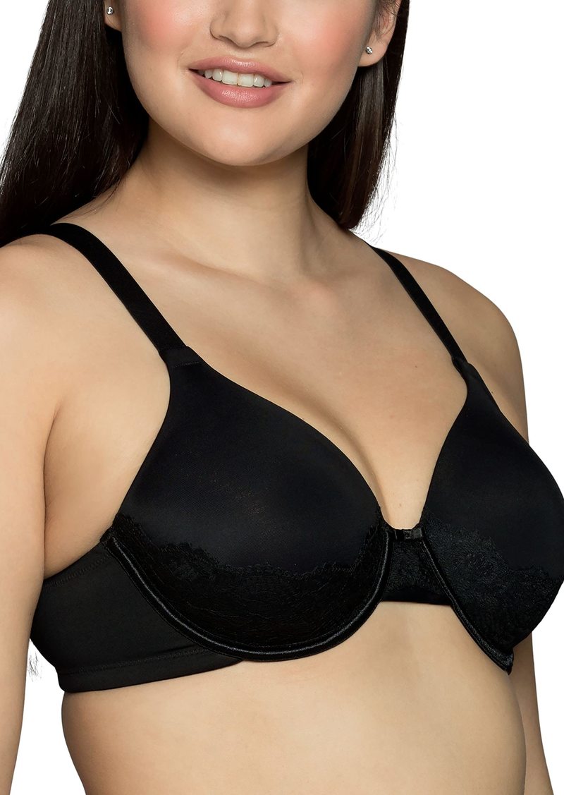 Vanity Fair Womens Full Figure Beauty Back Smoothing With Lace 4-way Stretch Fabric Lightly Lined Cups Up To Dd Bra   US
