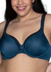 Vanity Fair Women's Illumination Full Figure Zoned-in Support Bra Lightly Lined Cups up to DD Underwire-Endless Blue