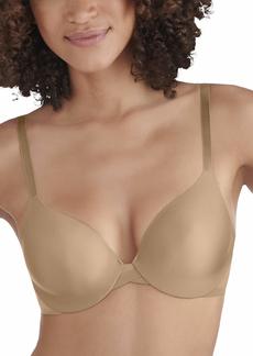 Vanity Fair Women's Nearly Invisible Full Coverage Underwire Bra 75201 totally tan