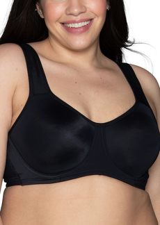 Vanity Fair High Impact Sports Bras for Women Breathable Moisture Wicking Non Padded Cups up to DDD