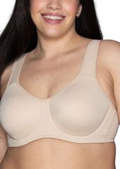 Vanity Fair High Impact Sports Bras for Women Breathable Moisture Wicking Non Padded Cups up to DDD