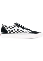 Vans black and white old skool 36 dx leather and canvas sneakers