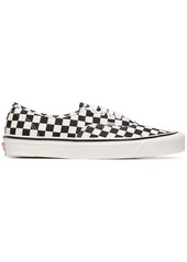 Vans black and white UA Classic Lace-Up DX check cotton sneakers