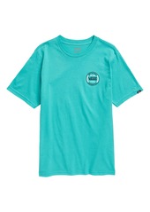 Vans Kids' Authentic Graphic Tee in Waterfall at Nordstrom