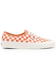 Vans check-print lace-up sneakers