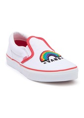 Vans Classic Chenille Rainbow Slip-On Sneaker