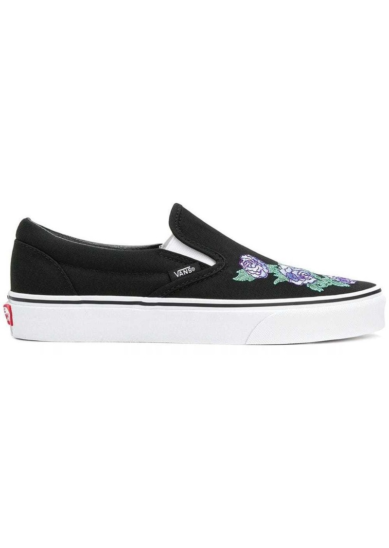 vans classic slip on embroidery