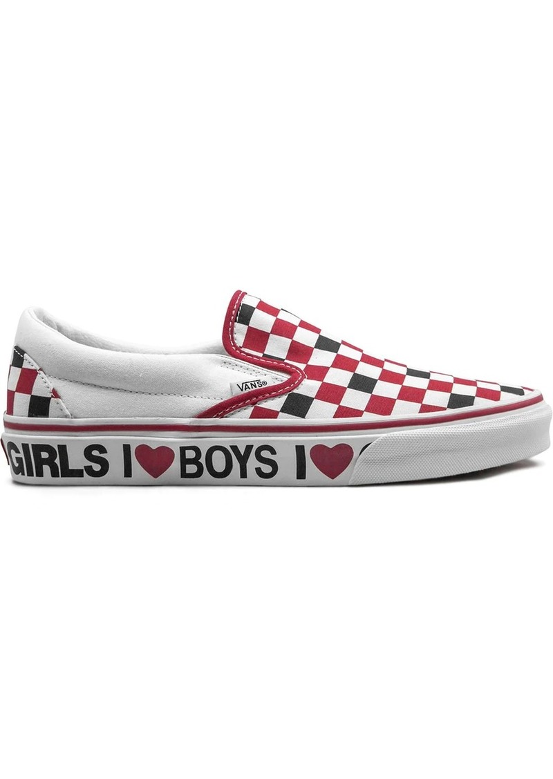 Vans classic slip-on "I Heart" sneakers