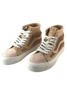 Vans Men's Ua Sk8-Hi Reissue Lx Twisted Leather Shoes In Amberlight/marshmallow