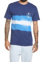 Vans Funeral March Dip Dye Graphic Tee in Victoria Blue at Nordstrom