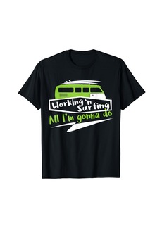 Ocean Surfing Vans - Working and Surfing Tshirt