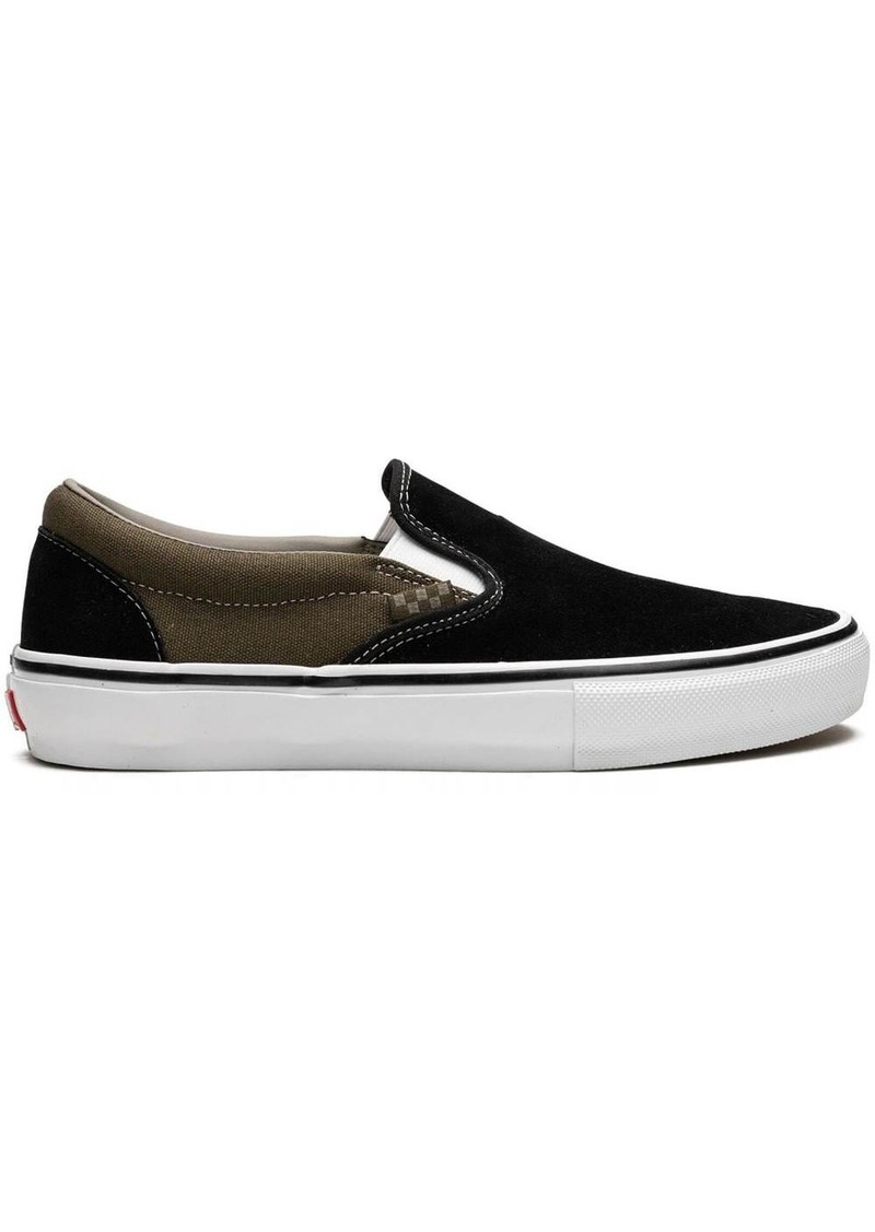 Vans Skate Slip-On "Black/Olive" sneakers