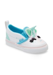 Vans Kids' Embellished Unicorn Slip-On Sneaker in Unicorn Blue/iridescent at Nordstrom