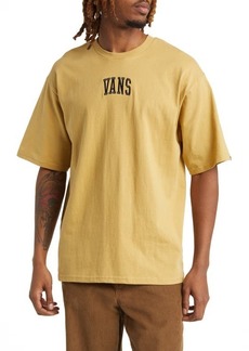 Vans Arched Logo Oversize Embroidered Cotton T-Shirt