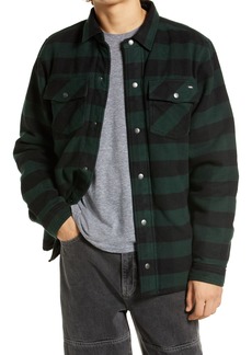 Vans Armstrong Reversible Shirt Jacket in Sycamore/black at Nordstrom