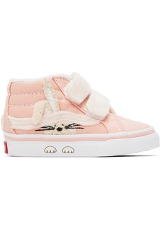 Vans Baby Pink Sk8-Mid Reissue Sneakers