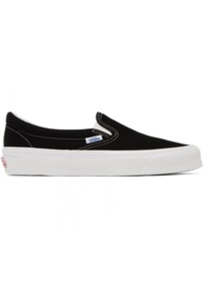 Vans Black OG Classic Slip-On LX Sneakers