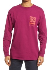 Vans Break The System Long Sleeve Graphic Tee in Raspberry Radiance at Nordstrom