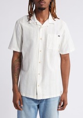 Vans Carnell Cotton & Linen Camp Shirt
