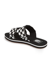 vans cayucas slide checkerboard