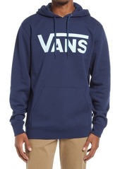 Vans Classic II Logo Hooded Sweatshirt in Dress Blues-Plume at Nordstrom